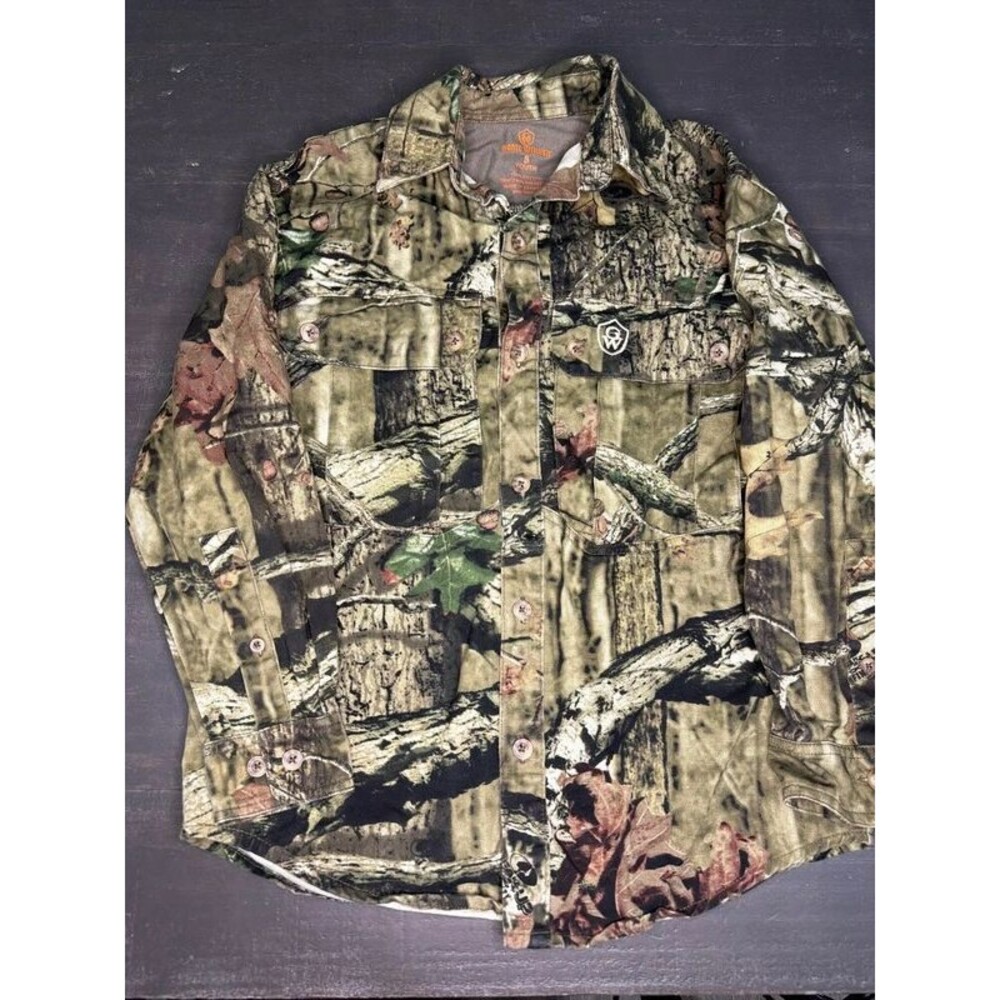 Youth small Realtree Button Up